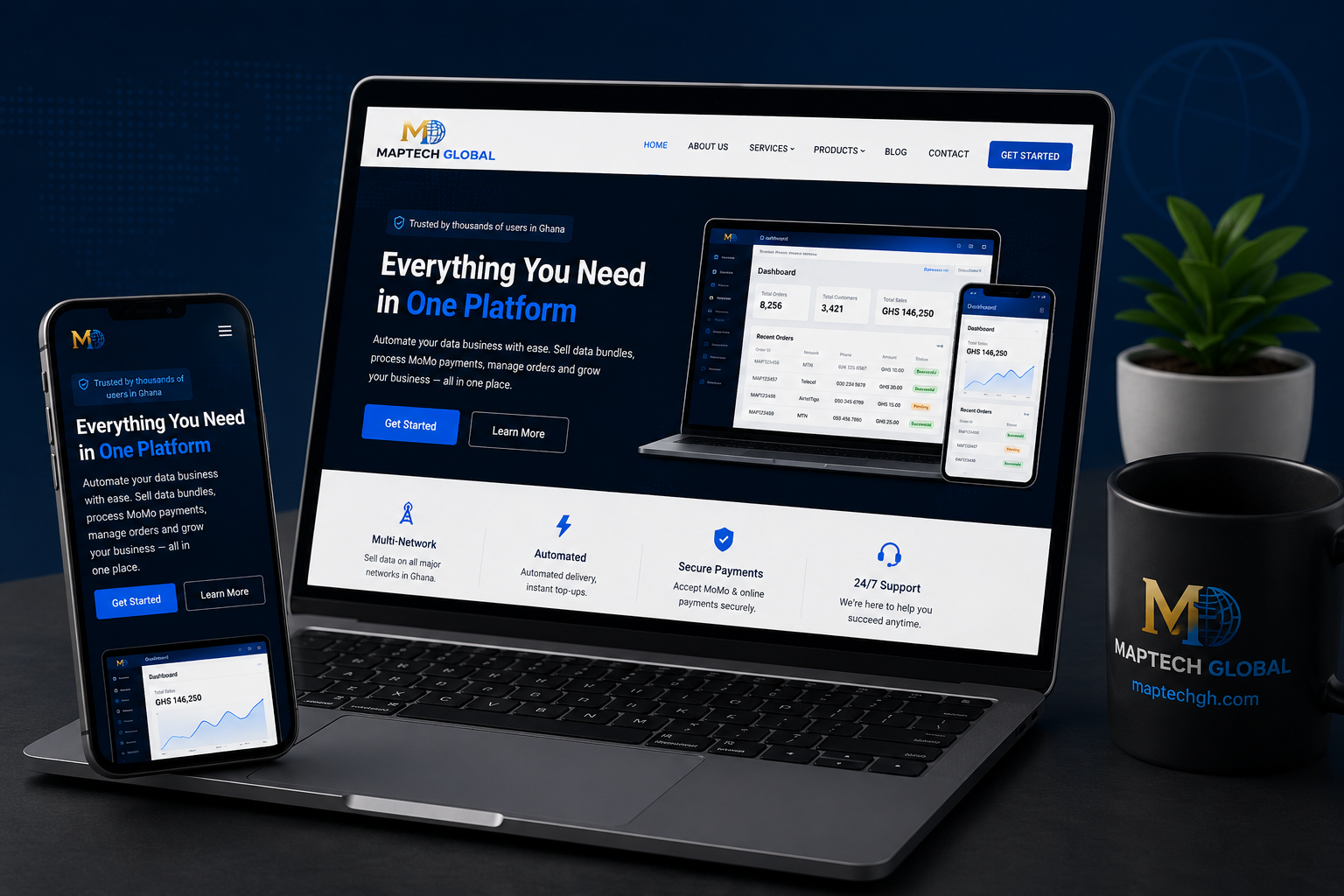 MAPTECH GLOBAL — Multi-Provider Data & MoMo Agent Platform